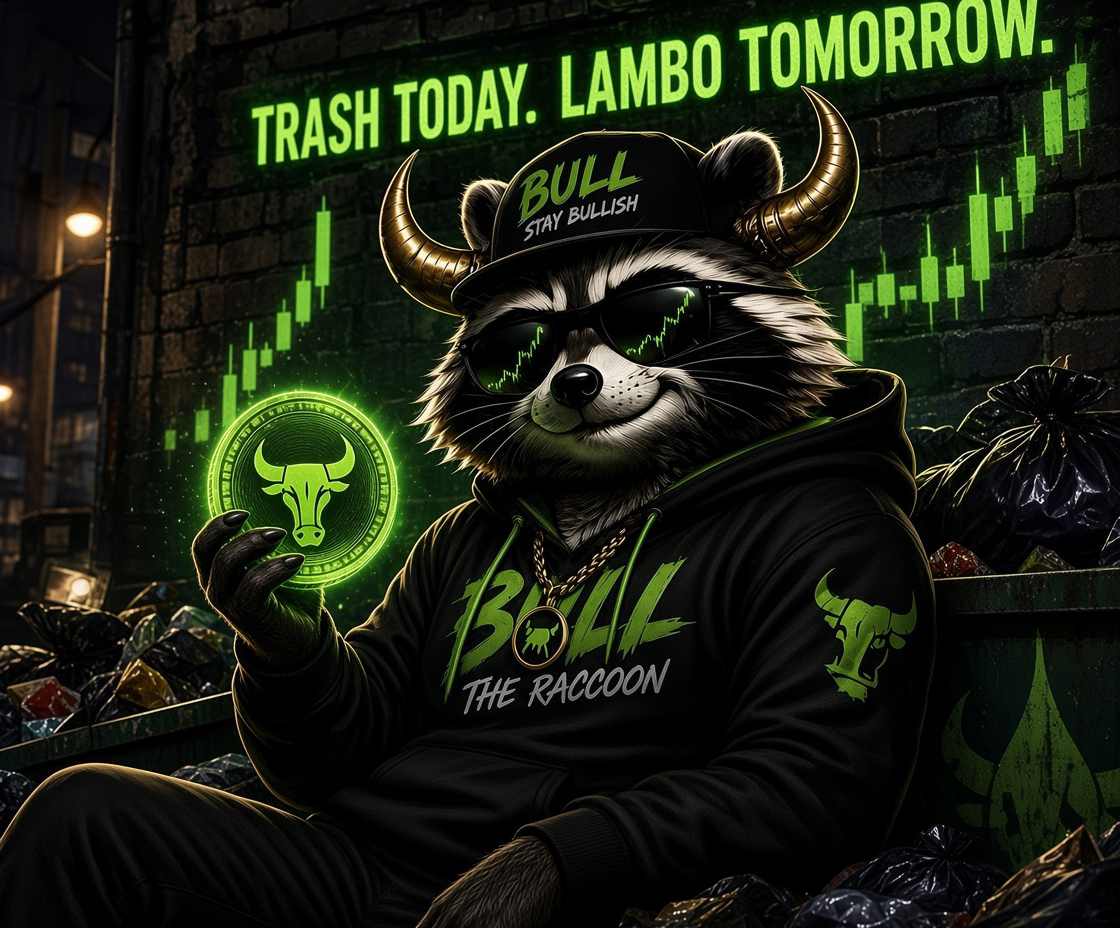 Bullcoon in the alley — trash today, Lambo tomorrow